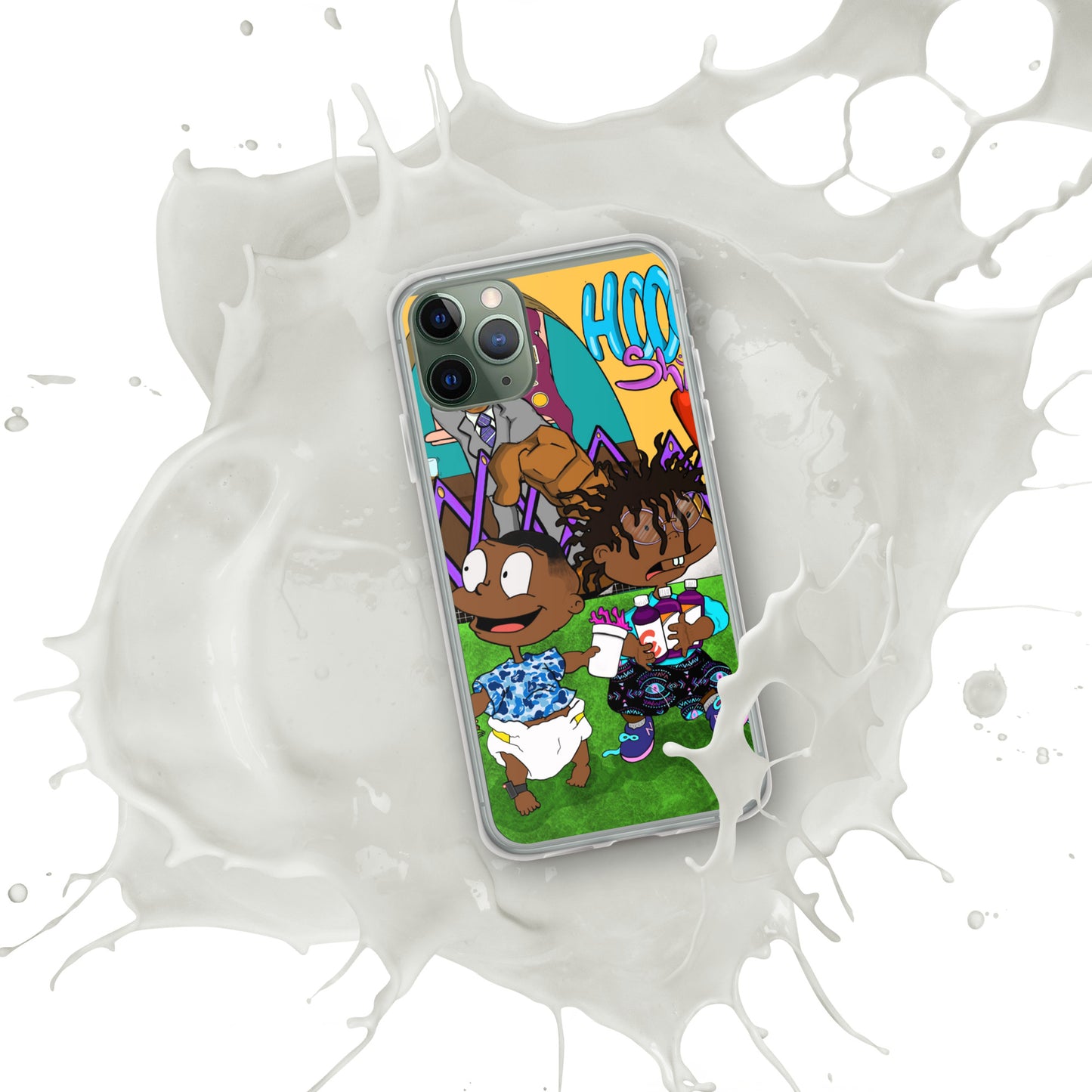 HoodRat Shit With My Friends Case for iPhone®